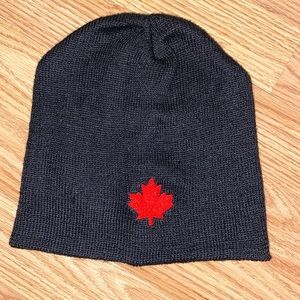 Canada Black Beanie